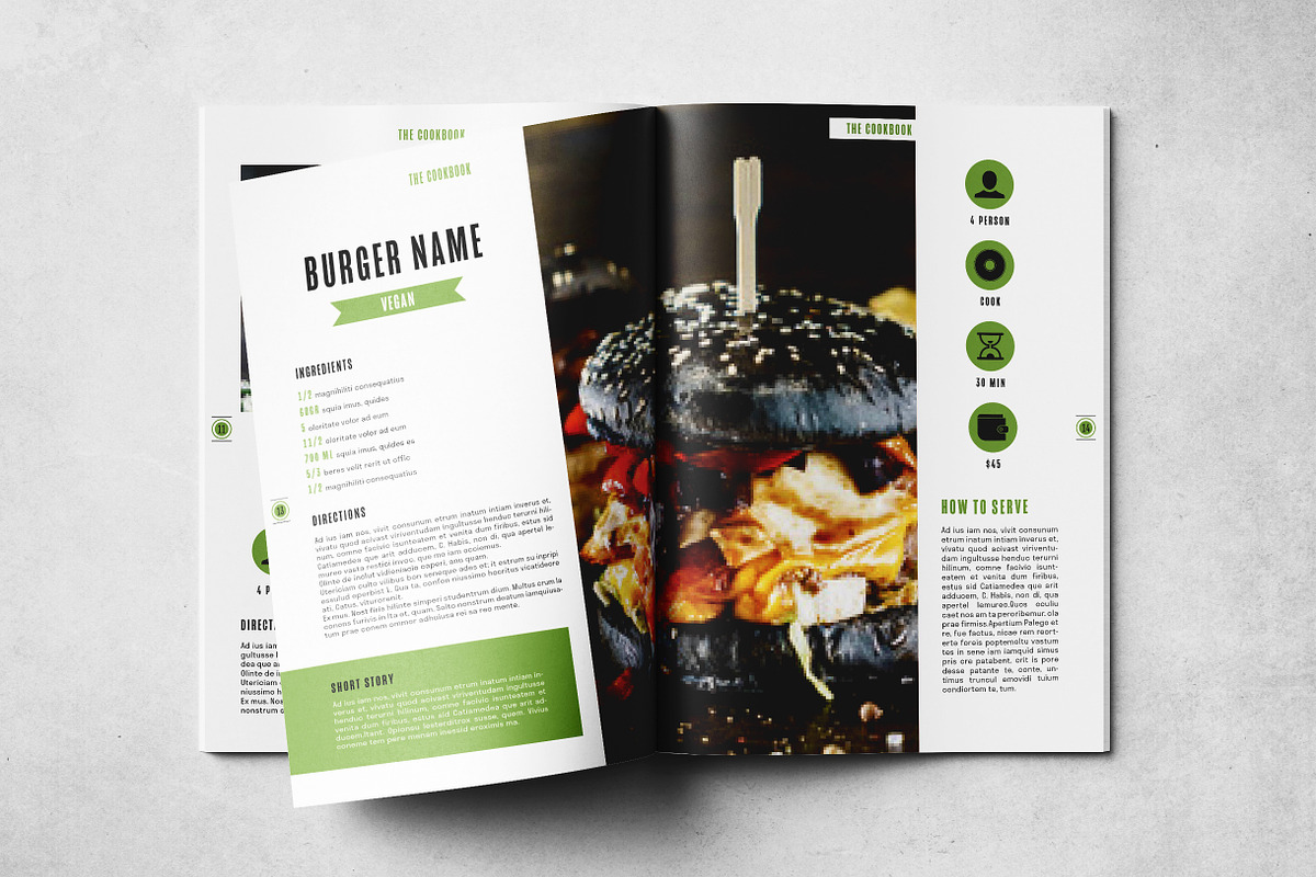 CookBook Layout Template, a Brochure Template by Grkic Creative (Photo 8 of 13)