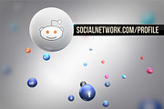 Social Media Spheres PS Template, a Branding & Logo Template by Creative Graphics (Thumbnail 1 of 9)