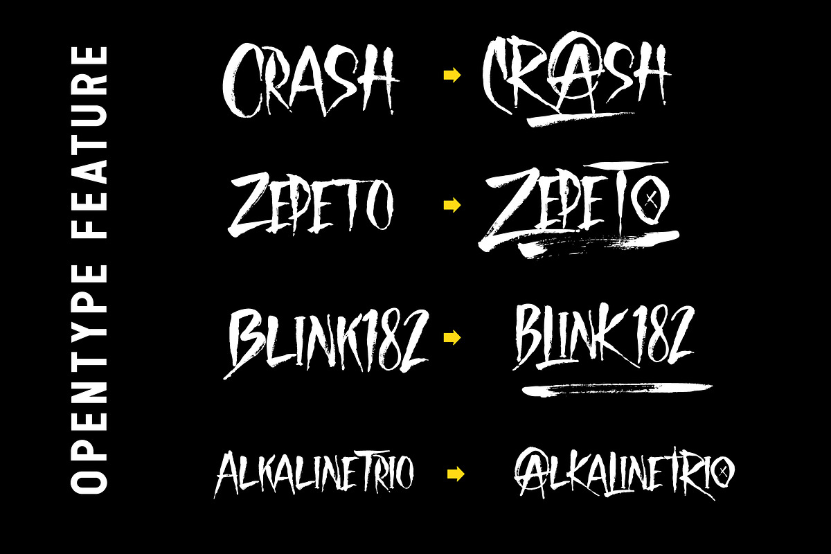Bored To Death Regular + SVG, a Font by Fortunes Co (Photo 11 of 15)