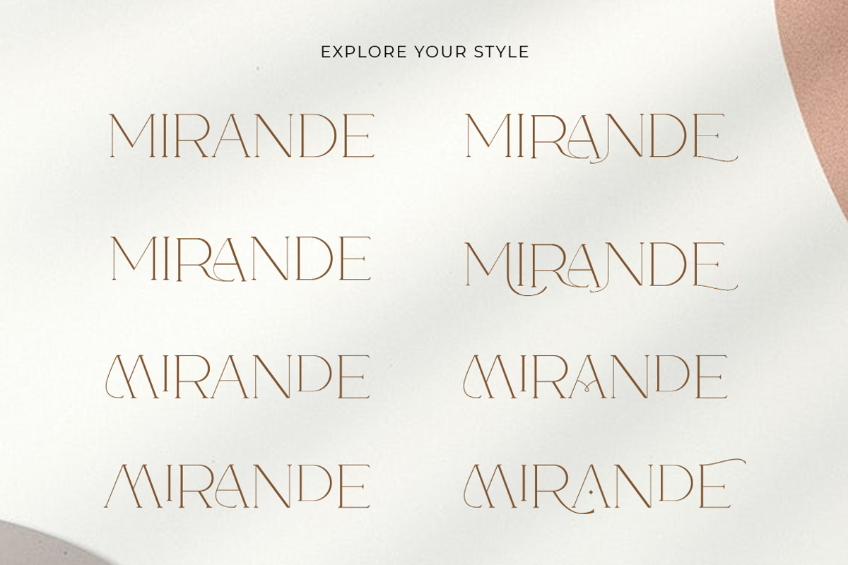 Mirande - Classic Ligature Serif, a Serif Font by Vultype Co. (Photo 4 of 14)