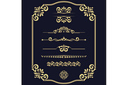 Vintage set. Floral elements for, a Texture Graphic by RODINA (Thumbnail 1 of 3)