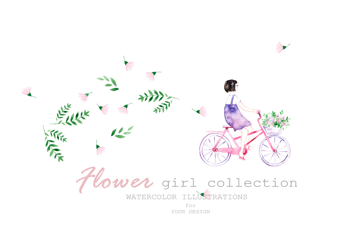 Flower girl collection, a Person Illustration by Knysh Ksenya (Photo 3 of 14)