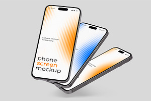 Smartphone Screen Mockup Collection