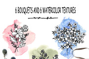 Hand Drawn Botanical Elements, a Decorative Illustration by Pixavics (Thumbnail 8 of 11)