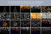 Christmas Bokeh photo overlays, an Object Graphic by BrownLeopard (Thumbnail 2 of 8)