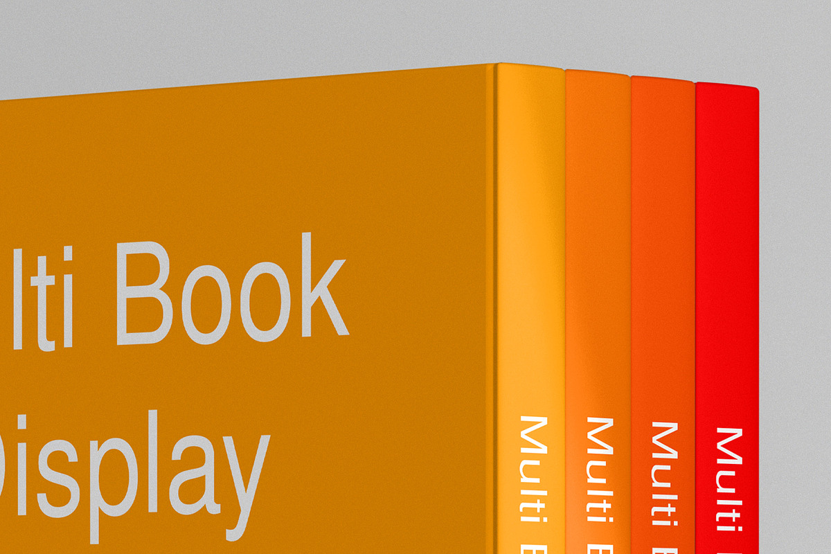 Multi Book Display Mockup - 8 Views, a Books & Magazine Mockup by Illusiongraphic (Photo 19 of 23)