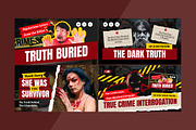 True Crime Documentary YouTube Thumb, a Social Media Template by twinstd (Thumbnail 4 of 4)