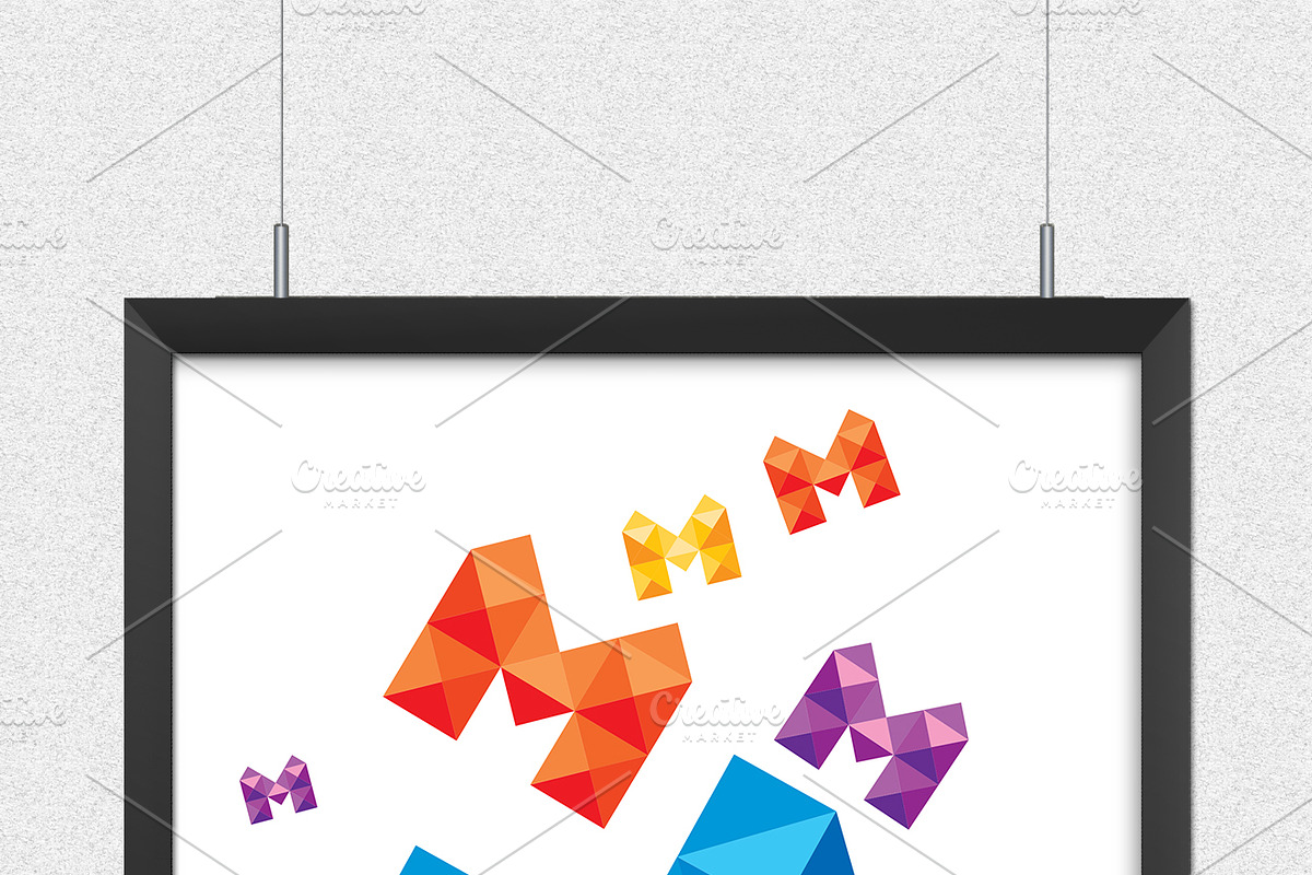 M Media Logo, a Branding & Logo Template by PSDFY (Photo 2 of 3)