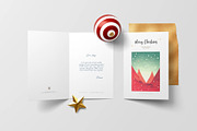 Christmas Card Mockup, an Advertising Mockup by zpackcreative (Thumbnail 1 of 4)