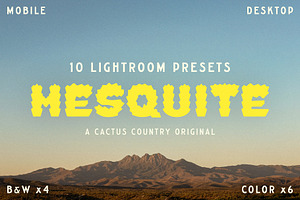 Mesquite Lightroom Presets