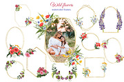 Summer Watercolor Wild Flowers, a Seasonal Illustration by s.yanyeva (Thumbnail 9 of 11)