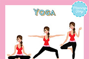 Yoga Teacher Portrait Creator, a Person Illustration by Lauren Lesley Studio (Thumbnail 25 of 43)