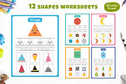 Shapes Activities for Kids, an Education Illustration by Gulnara Sabirova (Thumbnail 11 of 19)