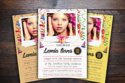 Confetti Birthday Invitation Cards, a Card Template by Design Addict (Thumbnail 2 of 3)