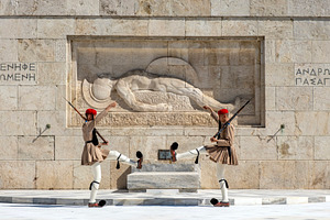 Changing of the guard in Athens, a Person Photo by BOOCYS
