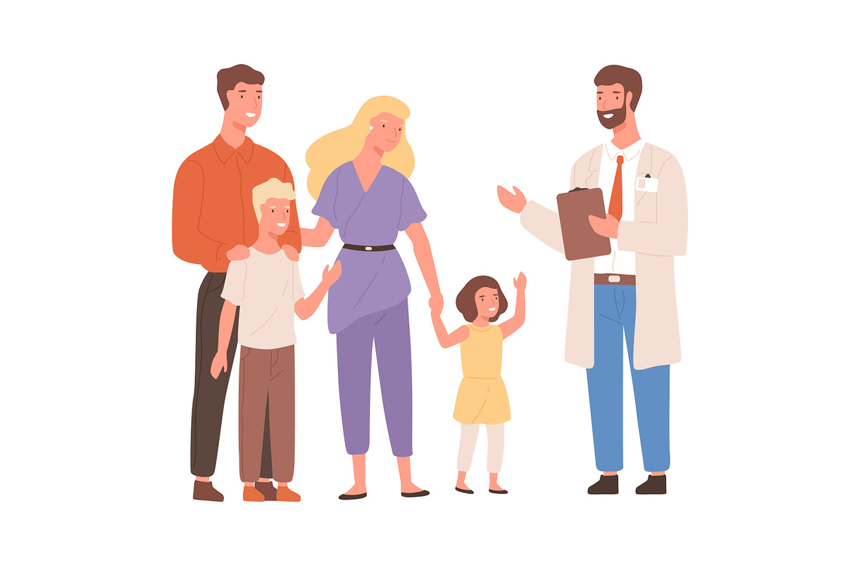Family doctor, a Healthcare Illustration by Good Studio (Photo 3 of 3)