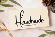 Handiwork | Script Font, a Script Font by Scratchones (Thumbnail 7 of 8)