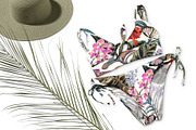 Dreamscape. Tropical patterns, a Pattern Graphic by emeraldthue (Thumbnail 6 of 6)