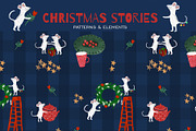 Watercolor Christmas Bundle, a Pattern Graphic by watercolor kamill (Thumbnail 2 of 20)