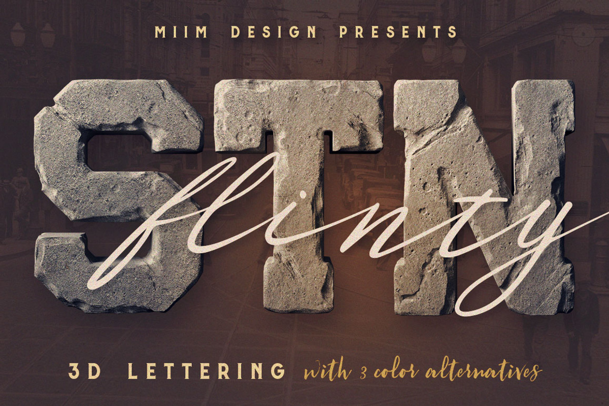 3D Lettering MegaBundle 3, a Graphic by MIIM
