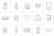 Kitchen & Cooking Icons, an Outline Icon by NatalieArtShop (Thumbnail 3 of 16)