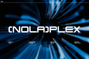 NOLAPLEX - Display Typeface, a Sans Serif Font by saintricchi (Thumbnail 1 of 6)