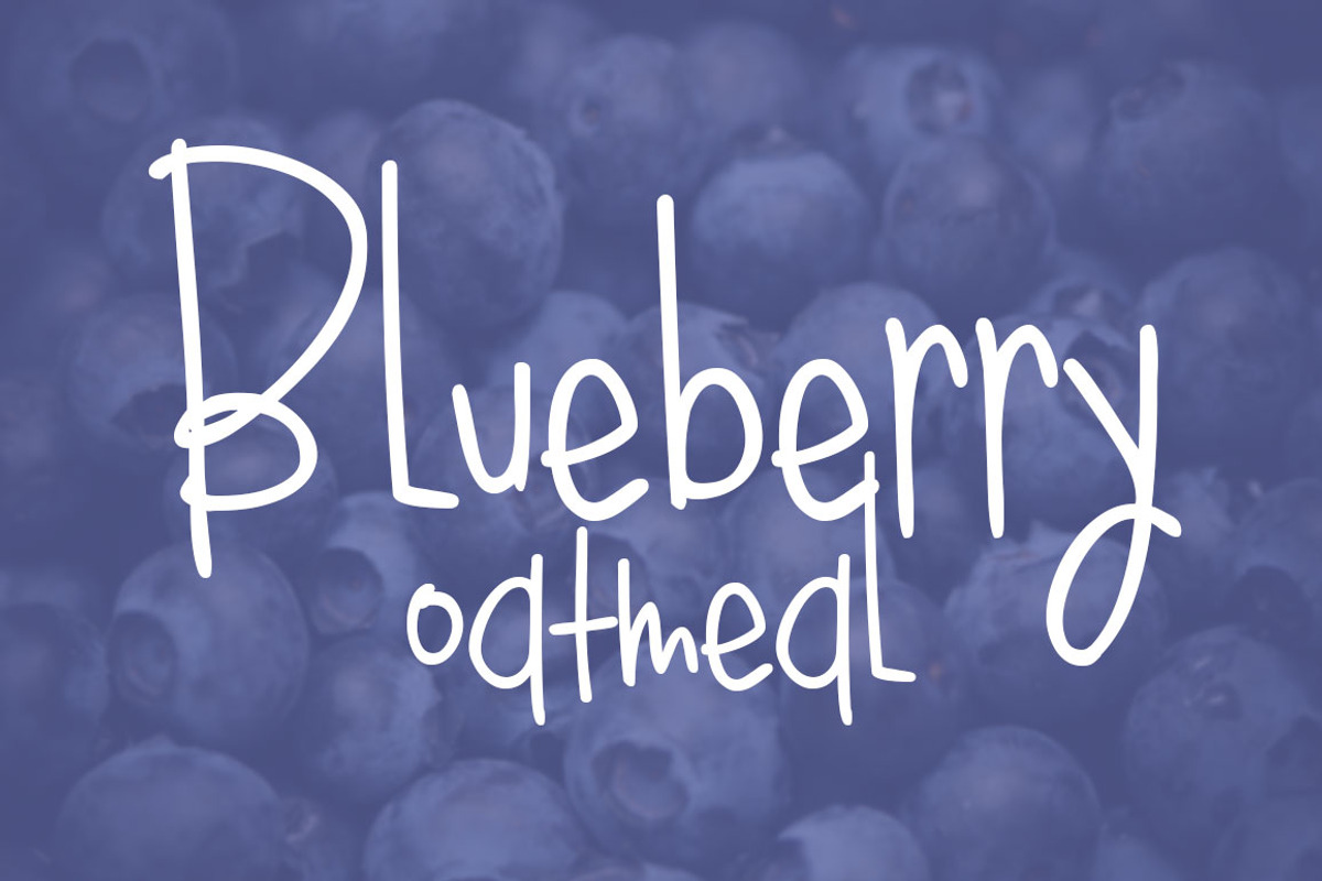 Blueberry Oatmeal