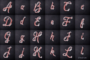 Bright calligraphy PSD Font, a Script Font by Gleb Guralnyk (Thumbnail 4 of 5)
