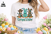 Cowgirl Easter Western Easter Png, an Illustration by Daily.Designs (Thumbnail 4 of 5)
