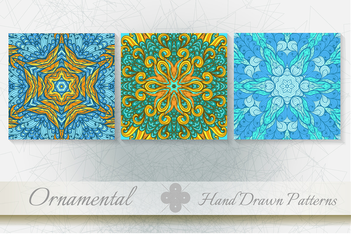 10 Ornamental Patterns. Set#4 preview 2