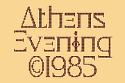 CS Spokane Disco, a Serif Font by Craft Supply Co. (Thumbnail 5 of 8)