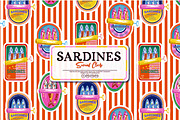 Sardine Social Club, a Pattern Graphic by MSNTY STUDIOX (Thumbnail 9 of 30)