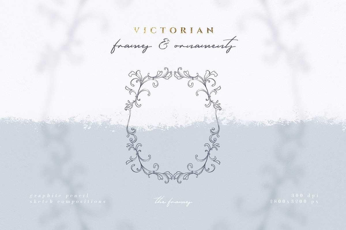Victorian Frames & Ornaments, an Illustration by Aquarellina (Photo 21 of 27)