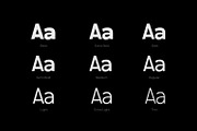 Mofiné - Modern Contemporary Family, a Font by Matsero (Thumbnail 5 of 11)
