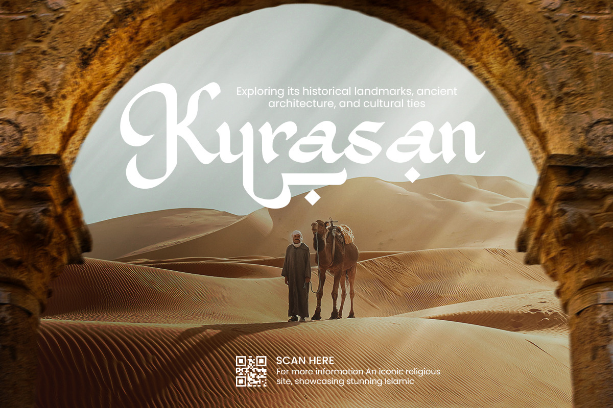 Balkara - Arabic Style Font, a Blackletter Font by Bale Type (Photo 5 of 9)