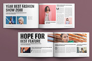 Fashion Magazine Design Landscape, a Magazine Template by E-Type (Thumbnail 5 of 8)
