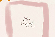Messy Lines: backgrounds & borders, a Texture Graphic by Purple (Thumbnail 6 of 11)