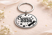 Senior 2026 Keychain SVG Bundle, a Graphic by EllaMaiyaali (Thumbnail 4 of 5)