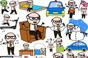 Old Man ~ Cartoon Character Set, a Person Illustration by The Toon Company (Thumbnail 6 of 7)
