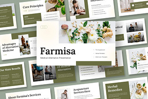Medical Alternative Keynote template, a Presentation Template by Fit-tee