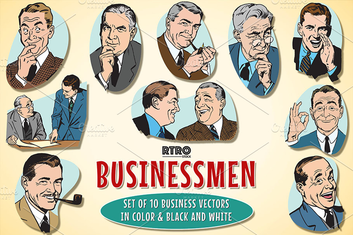 RTRO Businessmen 1, a Work Illustration by RTRO Stock (Photo 1 of 5)