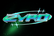 Y2K Chrome Photoshop Text Effects, a Layer Style Add-On by Sixtysix Labs (Thumbnail 11 of 11)