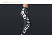 Leggings Mock-Up, a Bottom Mockup by WebAndCat (Thumbnail 4 of 8)