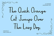 CS Meander – Handwritten Script, a Script Font by Craft Supply Co. (Thumbnail 6 of 8)