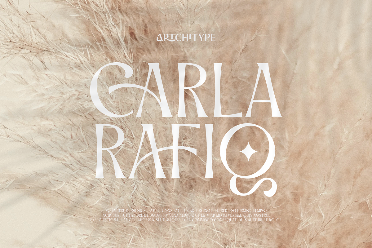 Saqirah - Elegant Display Serif, a Serif Font by Artchitype Studio (Photo 10 of 16)