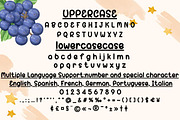 Blue Berries - Handwritting, a Handwritten Font by Charmingbear59.design (Thumbnail 5 of 5)