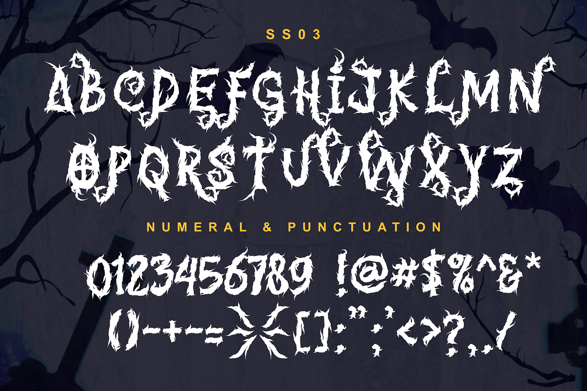Bogarts Metal, a Blackletter Font by Dumadistyle (Photo 3 of 8)