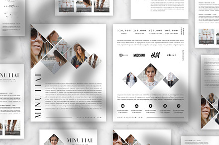Media Kit, a Stationery Template by Eesome Design Studio