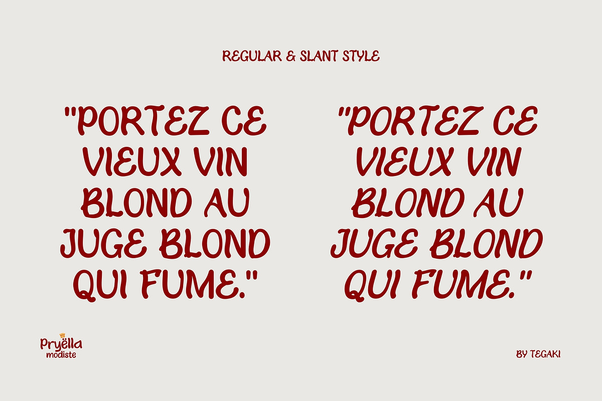 Pryella Modiste, a Handwritten Font by rudiSasori (Photo 12 of 13)