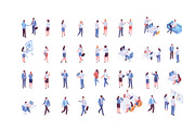 Isometric Business People Vector Set, a Finance Illustration by Vector_Art (Thumbnail 8 of 14)